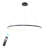 Eliades 1 - Light LED Wagon Wheel Pendant-1747371390
