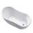 54" X 28" Freestanding Soaking Acrylic Bathtub-89293980