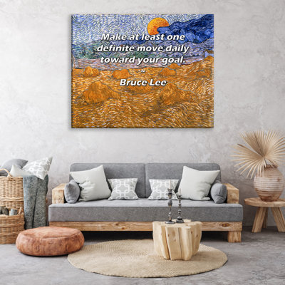 Astoria Grand Gallery Wrapped Canvas By Marsha Qualey: "I like the feeling that anything, anything, c