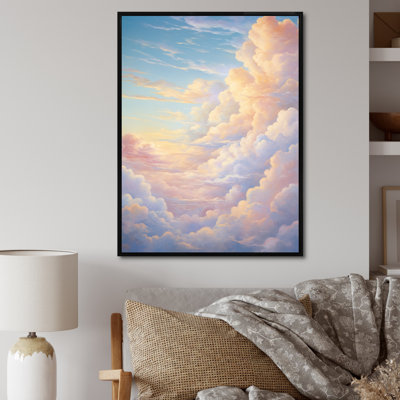 «White Sky Pure Elegance VI», reproduction d'art sur toile