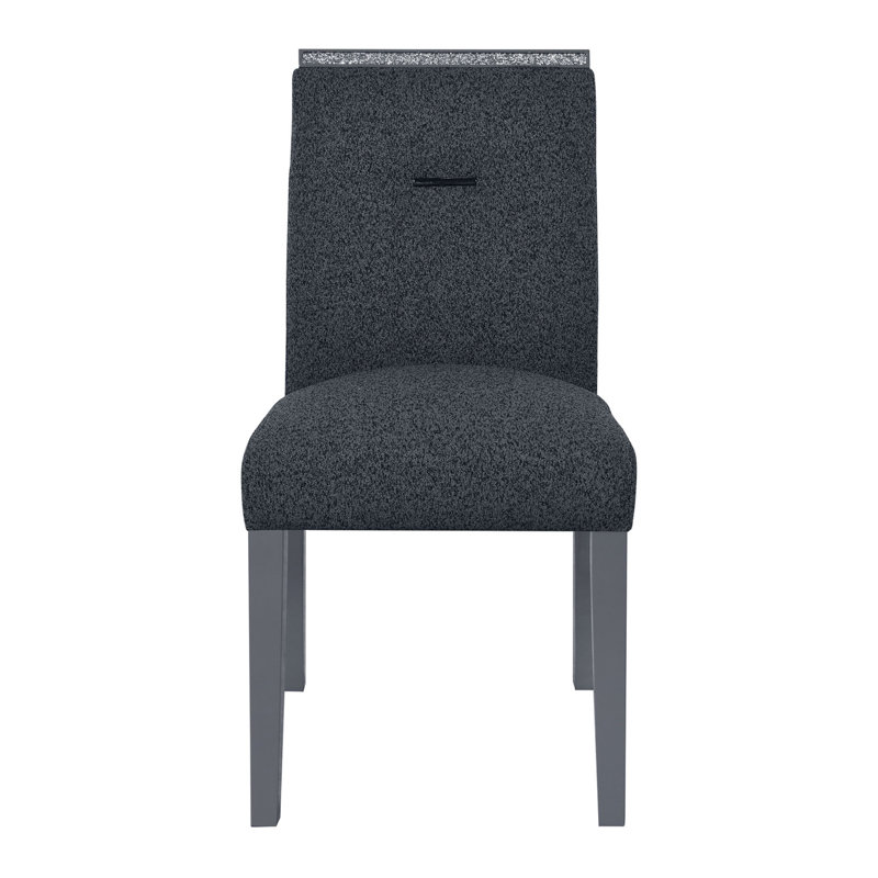 Chaise 2 pièces ARIYA GRIS FONCÉ