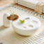 Ensemble de tables basses gigognes blanches