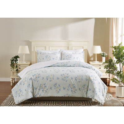 Cottage Classics Emma Floral Duvet Cover Set