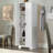Storage Cabinet With Two Doors, Adjustable Shelf, Mdf Board - Ideal For Bathroom & Office Organization-64221010