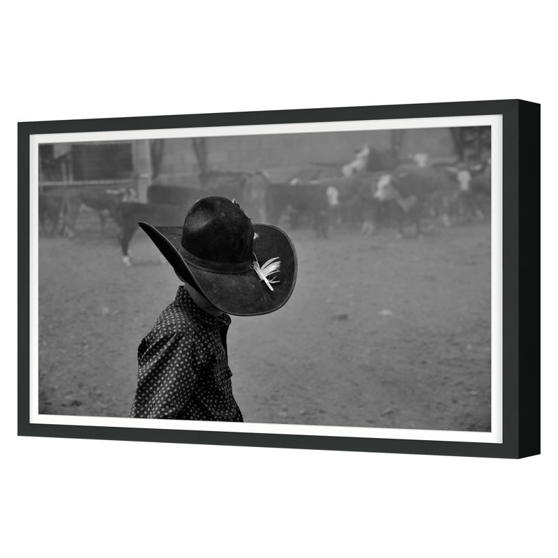 Plume 129167, Cadre simple noir, H 20 po x l 30 po