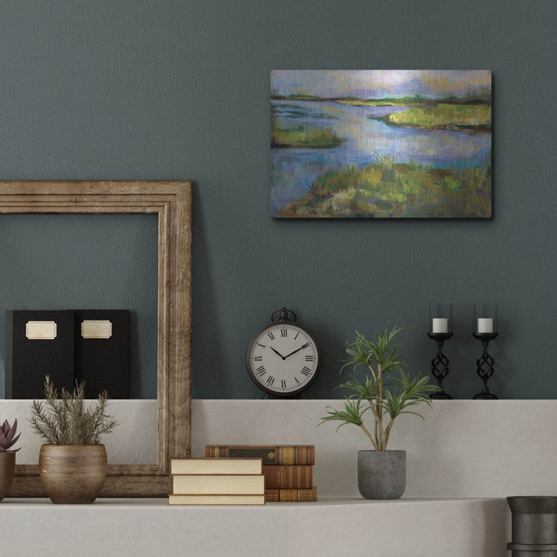«Connecticut Marsh» par Jeanette Vertentes, H 12 po x l 16 po