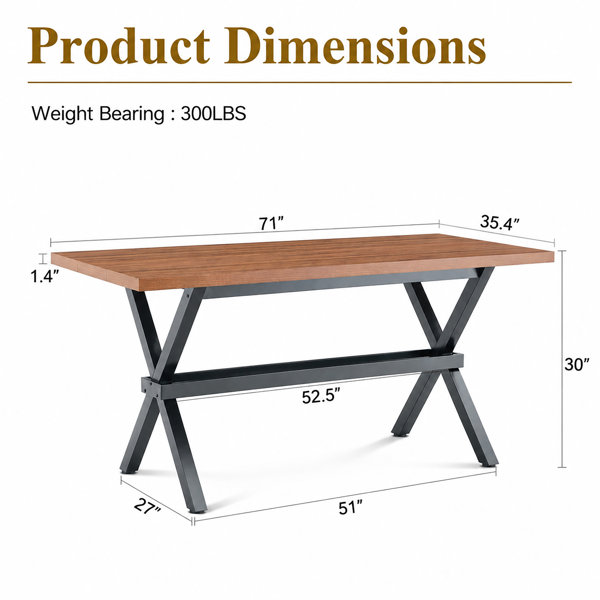 Dimensions du produit