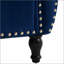Banc de rangement en velours Bentlee -1426411807