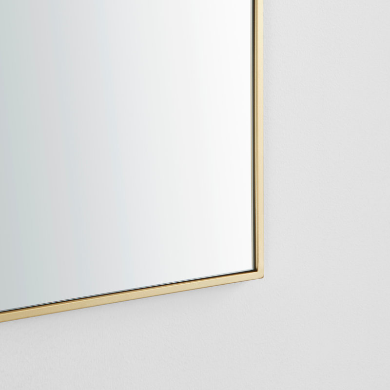 Gorgon Square Mirror, Gold