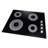 Cosmo 24 in. Electric Ceramic Glass Cooktop with 4 Elements, Dual Zone Element, Hot Surface Indicator Light and Control Knobs
