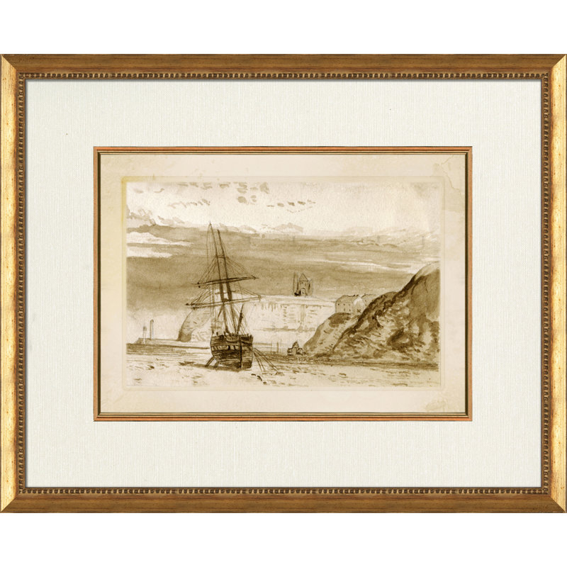 Hudson View II - Cadre photo, reproduction d'art sur papier