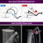 Bras de douche pivotant avec douchette Rainfall-103448223