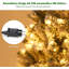 225cm H Lighted Artificial Christmas Tree