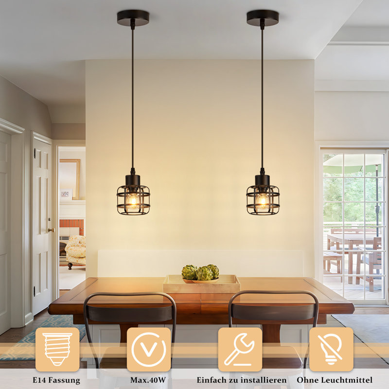 1 - Light Stainless Steel Bell Pendant