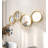 Modern minimalist geometric decorative mirror wall hanging accessory