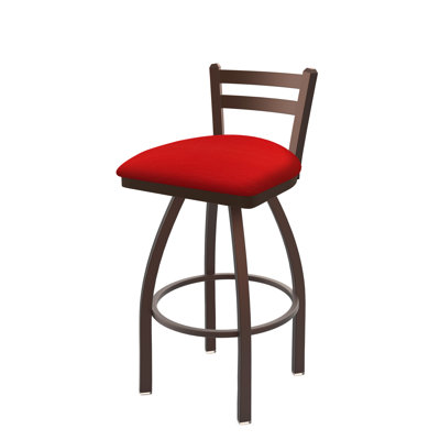 Jackie Swivel Upholstered Counter Stool
