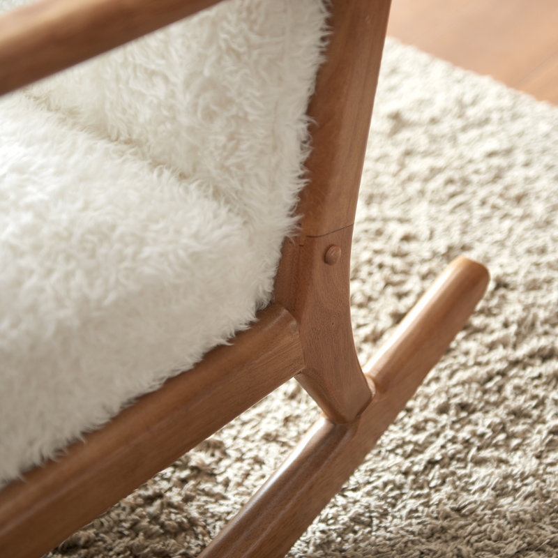 Solid Wood Rocking Chair
