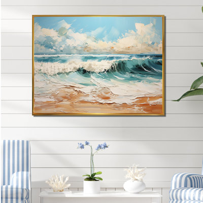 Teal Waves Fight I - impression