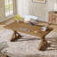 Bureau d'ordinateur en bois massif 63 po, bureau de direction long pour bureau-1676256656