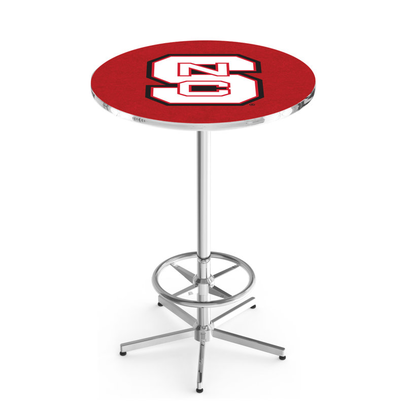 NCAA Round Dining Table, North Carolina State University