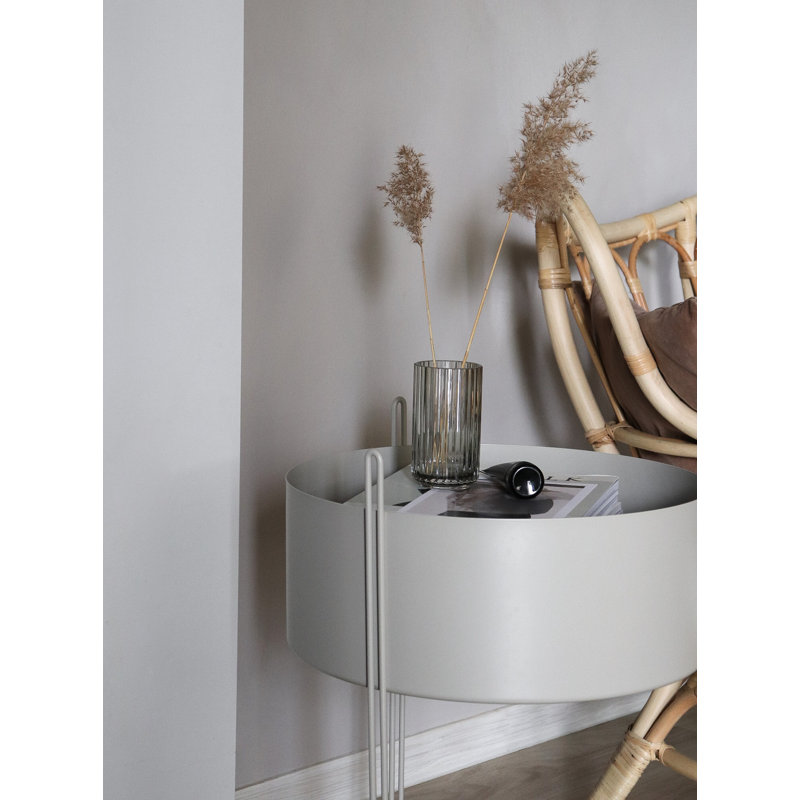 Pidestall Planter (Small), 21.70'' H x 15.70'' W x 15.70'' D, Gray