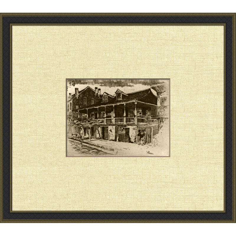 The Organ Grinder, New Orleans Print