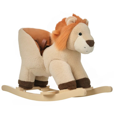 Peluche à bascule, lion à bascule