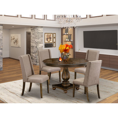Acacia Solid Wood Dining Set