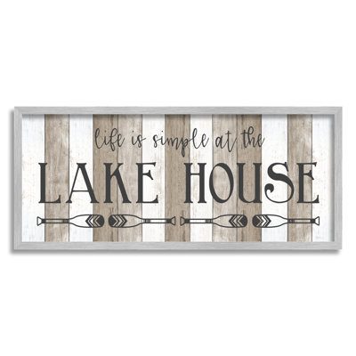 Life's Simple At Lake House