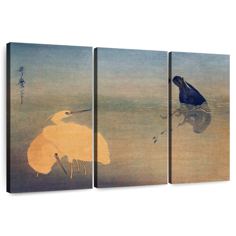 U To Shirasagi, 20" H x 33" W