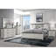 Table de chevet beige
