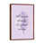 Classic Brown Wood Floater Framed is unavailable