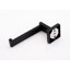 Quincaillerie de salle de bain 4, acier inoxydable noir mat - Conception moderne, corrosion pour diverses pièces 4 en acier, installation facile partout-151694084