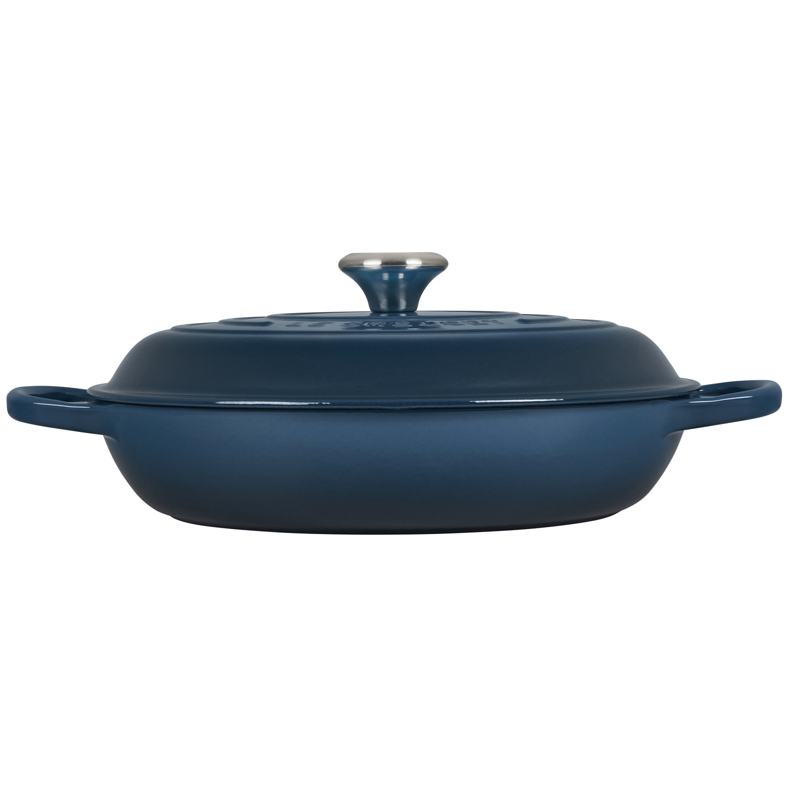 Le Creuset Signature Enameled Cast Iron Braiser with Lid, 5 quarts, Deep Teal