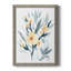 Indigo and Blush Bouquet I - Peinture sur toile encadrée-404651011-404651010