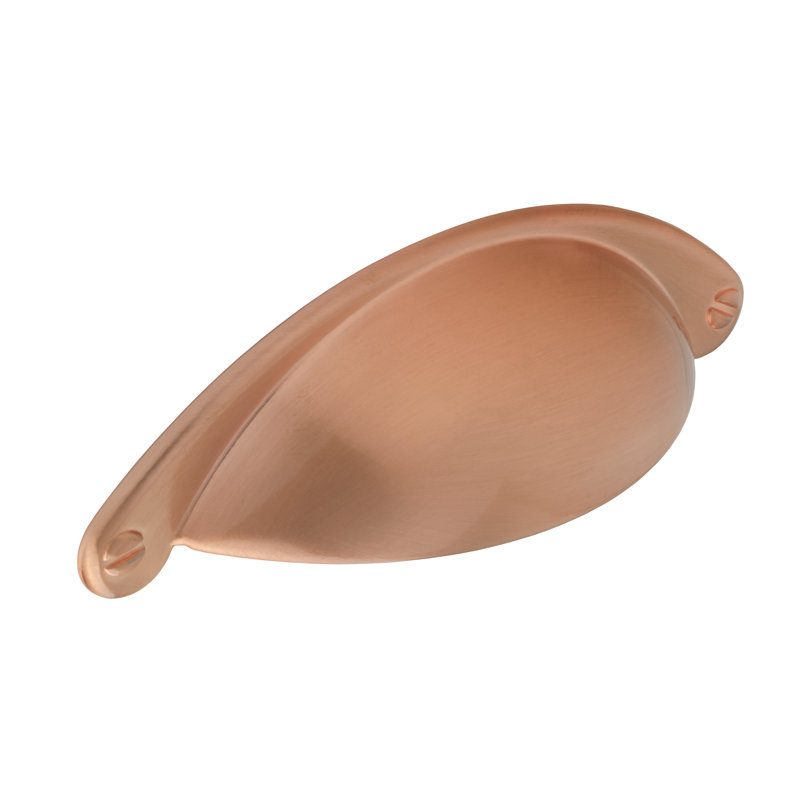 Bayviewpark 6.4 cm Center to Center Cup/Bin Pull, Copper