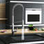 K7® Semi-Professional Pull Down Touch Single Handle Kitchen Faucet with Accessories-9236499