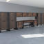 11-Piece Industrial Garage Storage Set with 72 in. Workbench, 2 Tool Chests, 4 Wall Cabinets & 4 Freestanding Cabinets