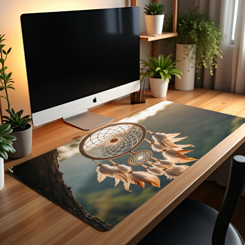 Polyester Desk Pad, 31.5x15.5