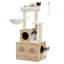 Modern Wood Cat Condo With Litter Box-889494969