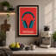 Headphones Bold Graphic Mid-Century - Wrapped Canvas-669176070-669176319