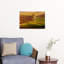 Winding Countryside Road Peaceful Vibrant Abstract Autumn Landscape Wall Art Print 1 Piece Wrapped Canvas Wall Art-1929782139