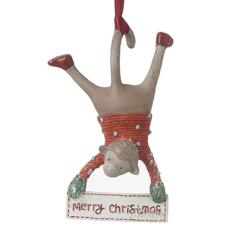 17cm Resin Animals Hanging Figurine Ornament