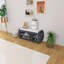 Banc de rangement rétro avec coussin et panneau latéral incurvé Retro-677465986