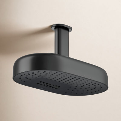 Statement 14" 2.5 GPM Two-Function Rainhead