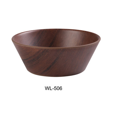 Yanco Woodland Melamine Salad Bowl