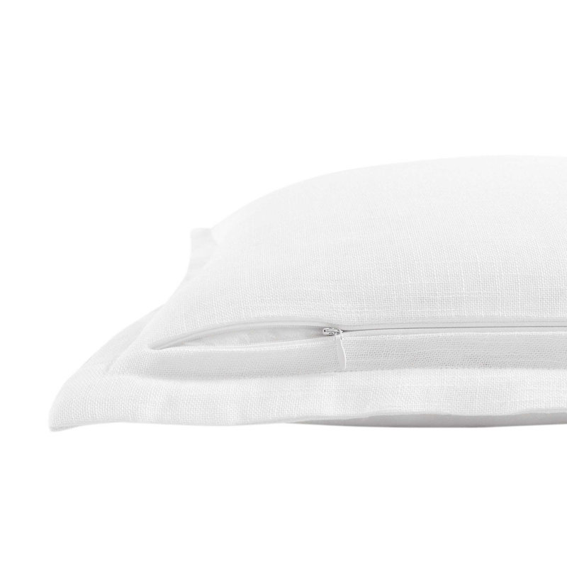 Rectangular Pillow Cover & Insert, White