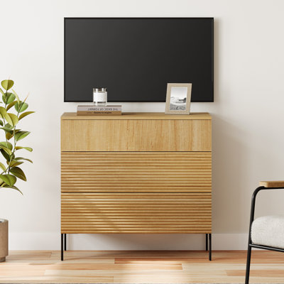 Meuble télé 3 tiroirs pour meuble télé Union Rustic