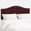 Tête de lit Mayfair en ditsia bourgogne Ditsy-1771854572-1788353294