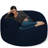 Bean Bag Chair: Giant 5' Shredded Memory Foam Filled Furniture Bean Bag with Removable and Machine Washable Cover - Big Bean Bag Sofa Lounger with Soft Micro Fiber Cover - Multiple Colors and Fabrics-1059799742